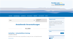 Desktop Screenshot of hgv-oberndorf.de